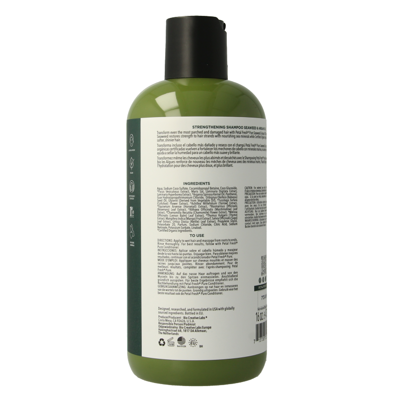 Petal Fresh Shampoo seaweed & argan oil 475 Milliliter