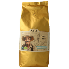 SUN Coffee Santa rosa bonen dark roast bio 1.00 Kilogram