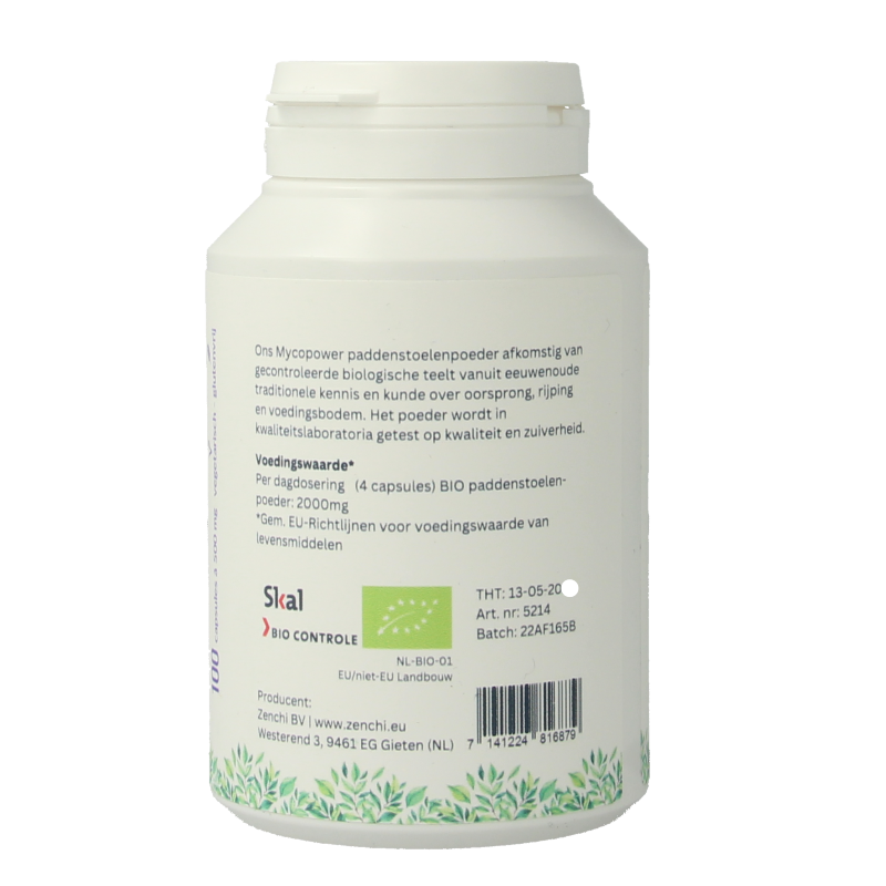 Mycopower Hericium bio 100 Capsules