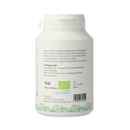 Mycopower Auricularia bio 100.00 Capsules