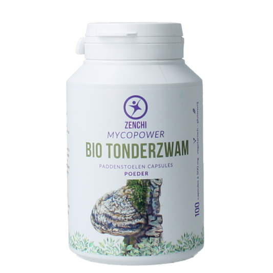 Mycopower Tonderzwam bio 100 Capsules