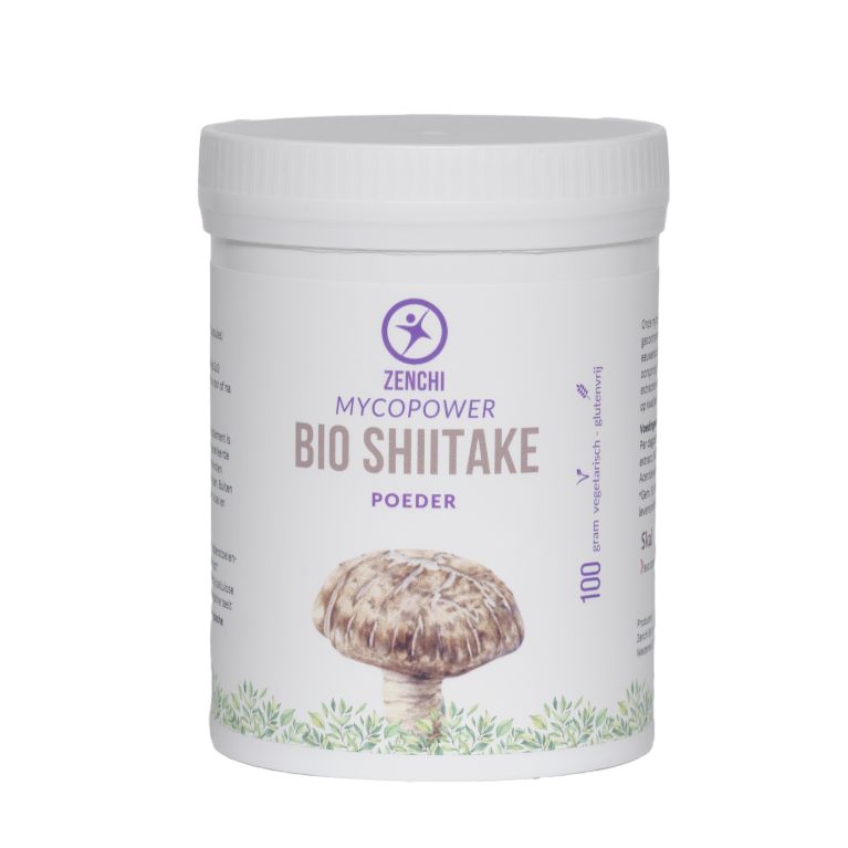 Mycopower Shiitake poeder bio 100 Gram