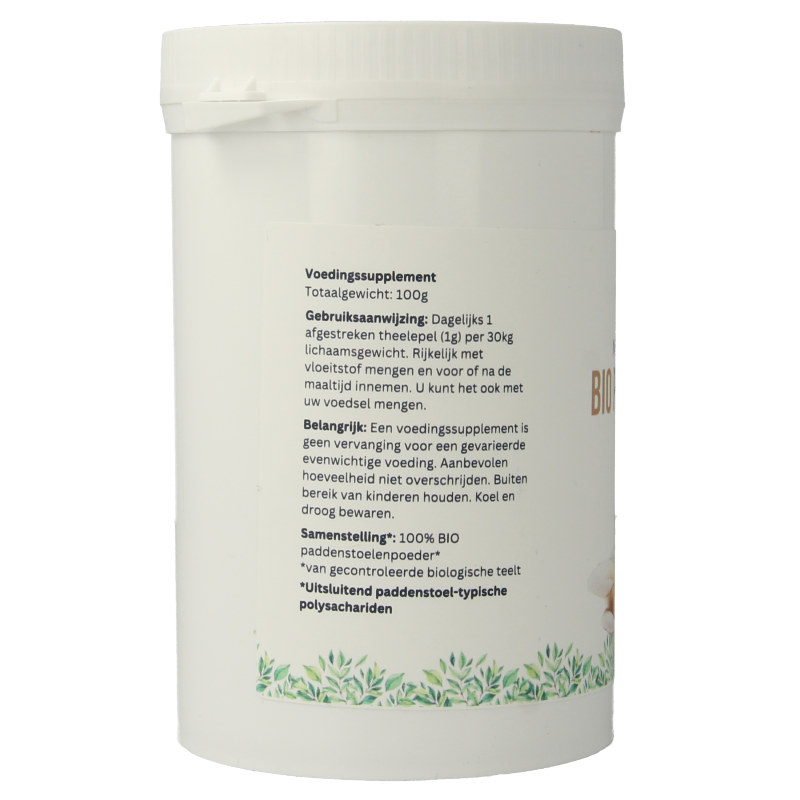 Mycopower Pleurotus poeder bio 100 Gram