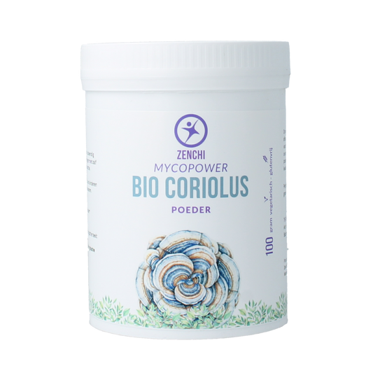 Mycopower Coriolus poeder bio 100.00 Gram