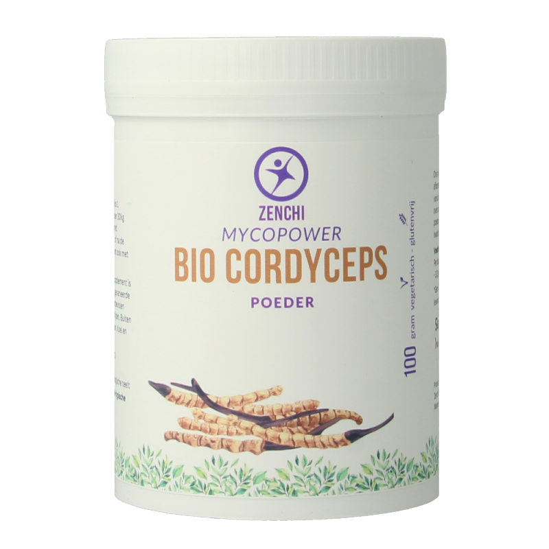 Mycopower Cordyceps sinensis poeder bio 100 Gram