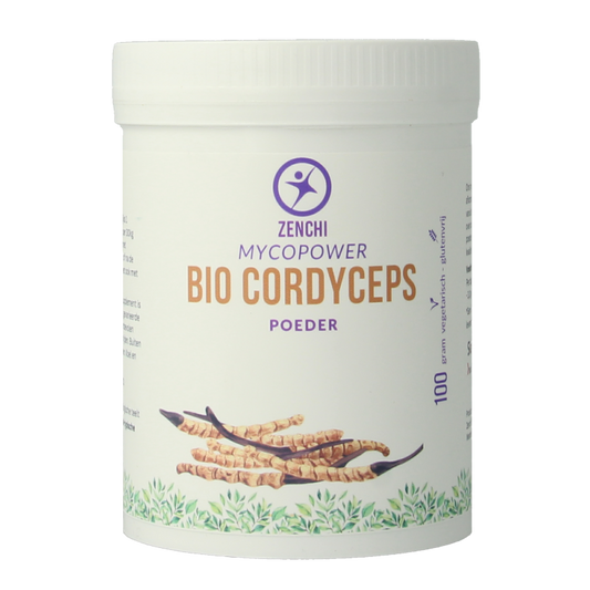 Mycopower Cordyceps sinensis poeder bio 100 Gram
