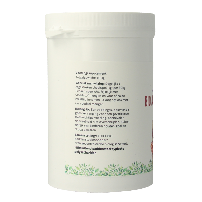 Mycopower Auricularia poeder bio 100 Gram