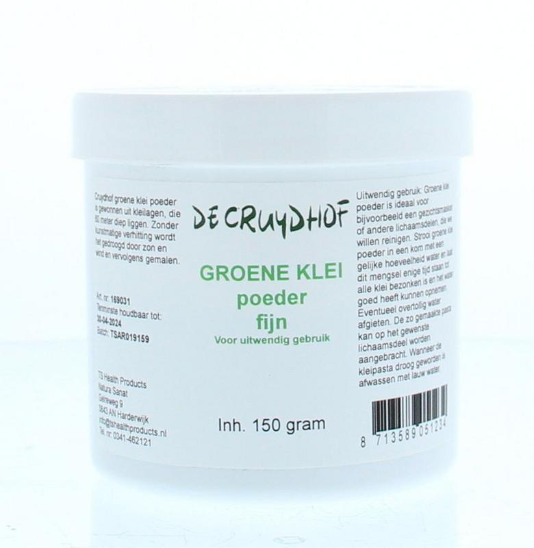 Cruydhof Groene klei uitwendig 150 Gram