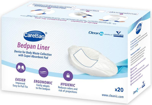 CareBag Ondersteekzak bedpanliner 20 Stuks