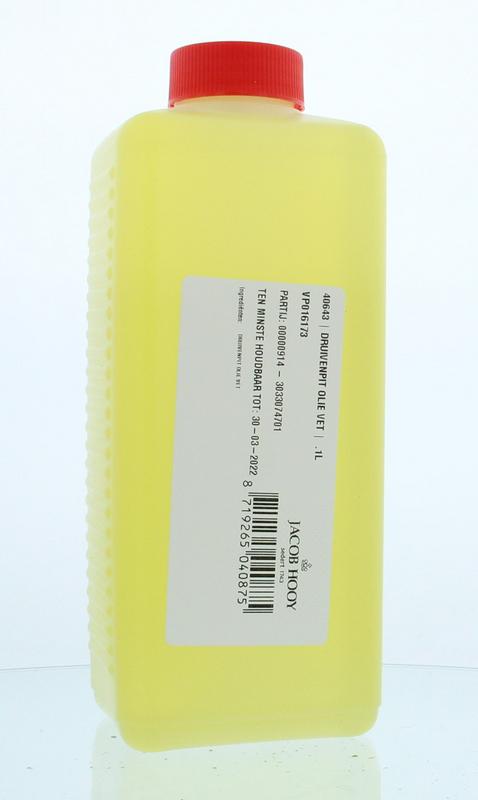 Jacob Hooy Druivenpit olie 1 Liter