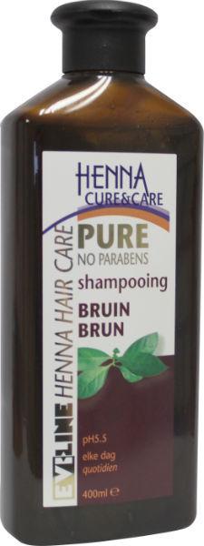 Henna Cure&Care Shampoo pure bruin 400 Milliliter