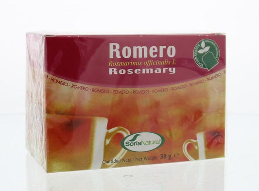 Soria Natural Rozemarijn infusie   20.00 Zakjes