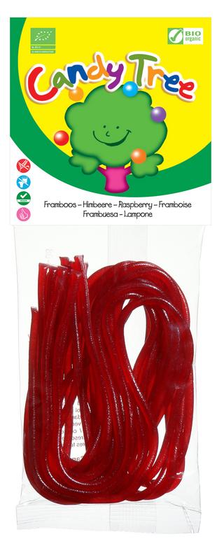 Candy Tree Frambozenveters bio 75 Gram