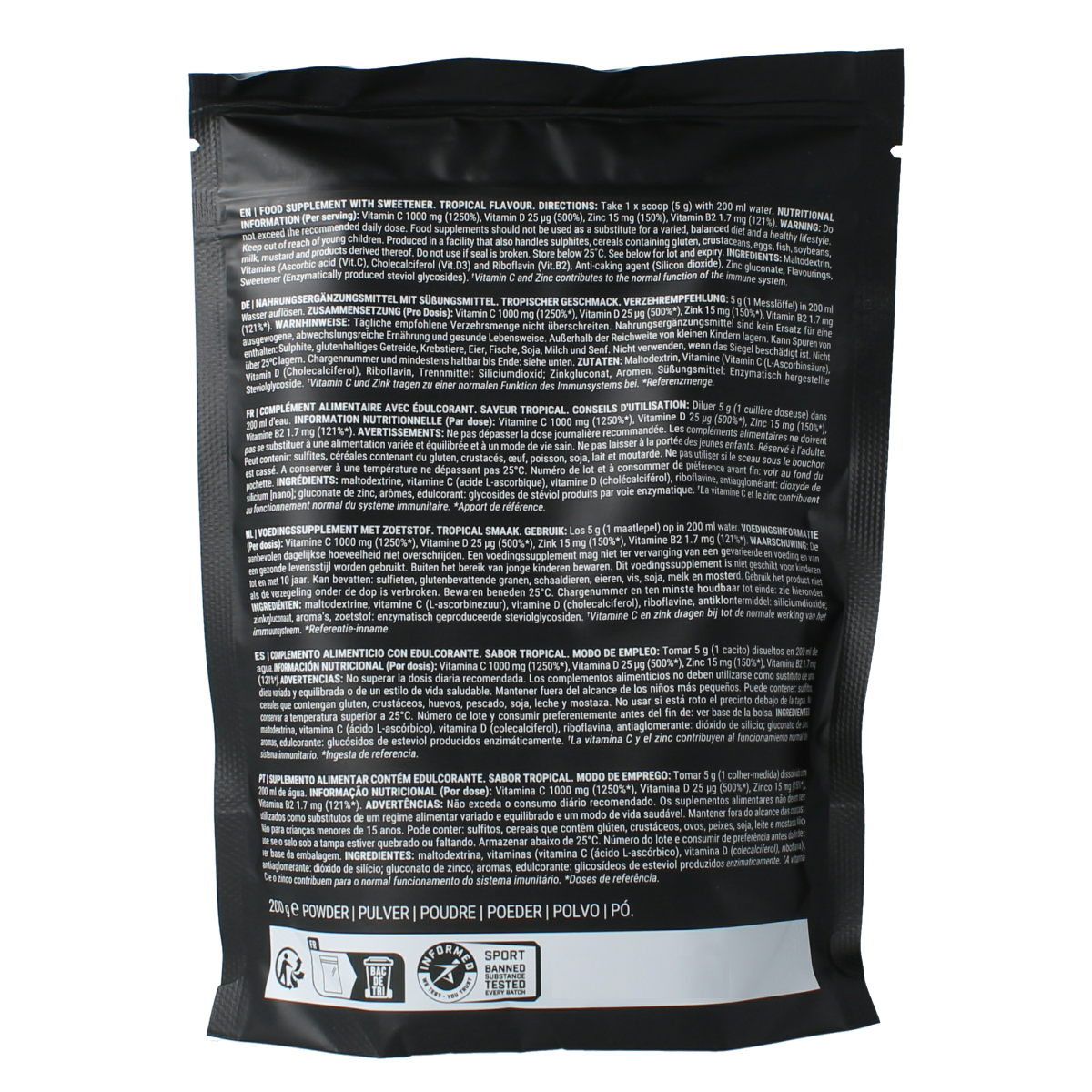 PILLAR Ultra immune C tropical zak 200.00 Gram