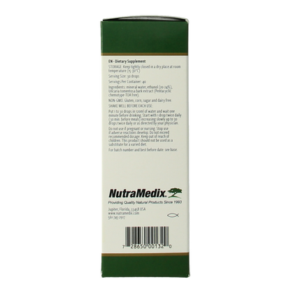 Nutramedix Samento cat's claw TOA vrij 60.00 Milliliter
