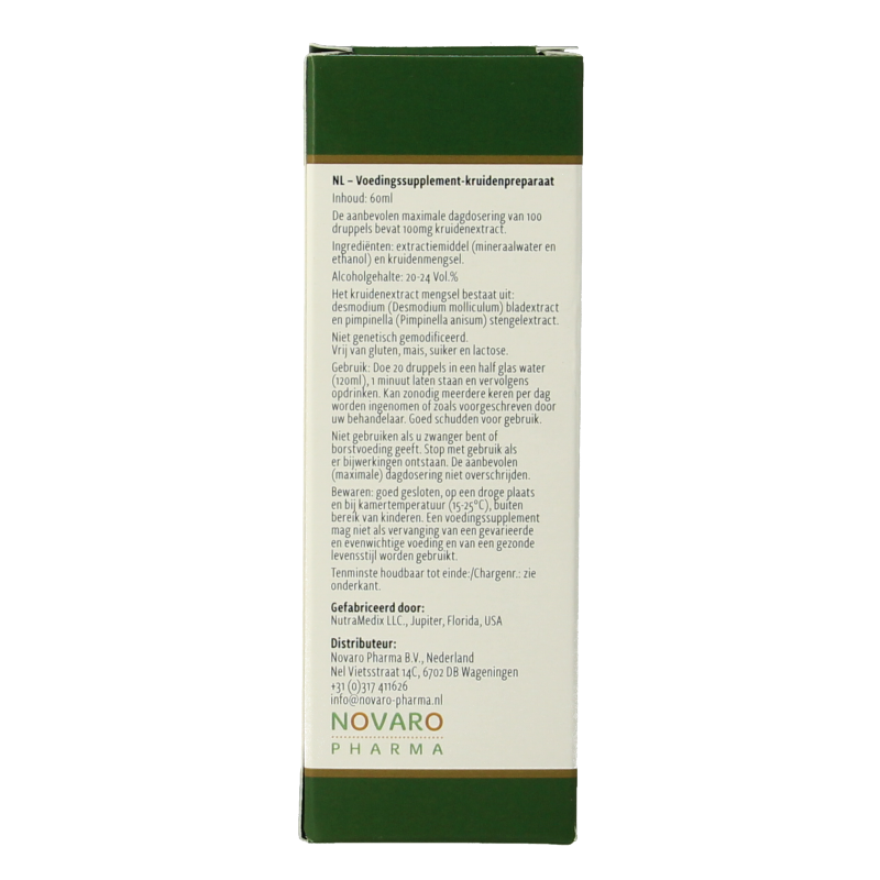 Nutramedix Burbur pinella 60 Milliliter