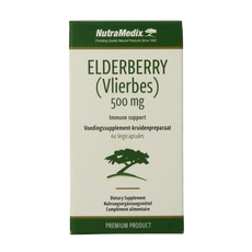 Nutramedix Vlierbes elderberry 60 Capsules