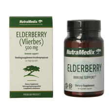 Nutramedix Vlierbes elderberry 60 Capsules