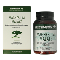 Nutramedix Magnesium malaat 120 Vegetarische capsules