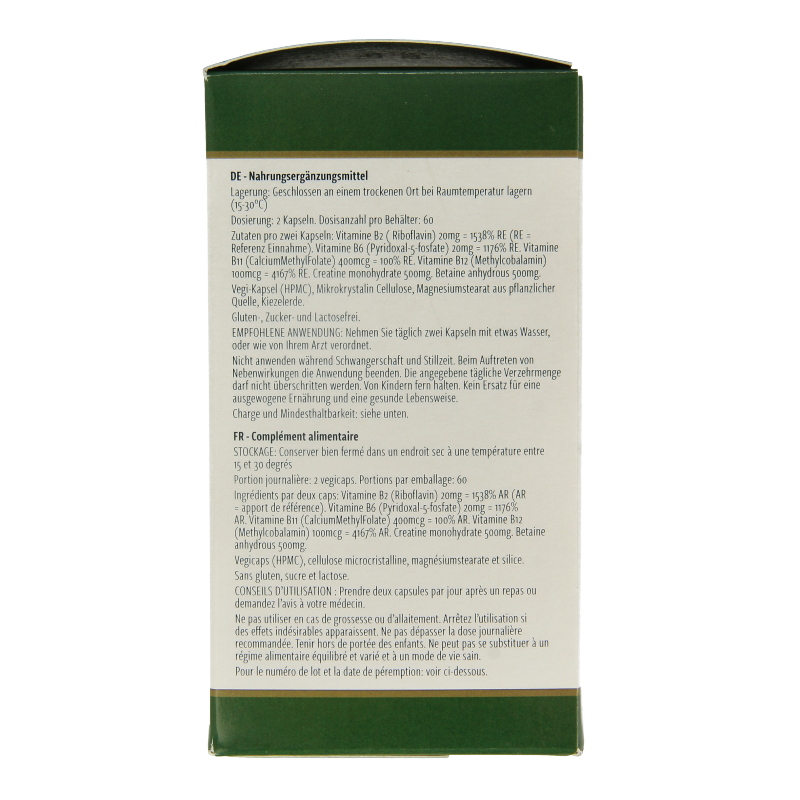 Nutramedix Methyl compleet 120 Vegetarische capsules