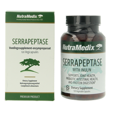 Nutramedix Serrapeptase 120 Vegetarische capsules