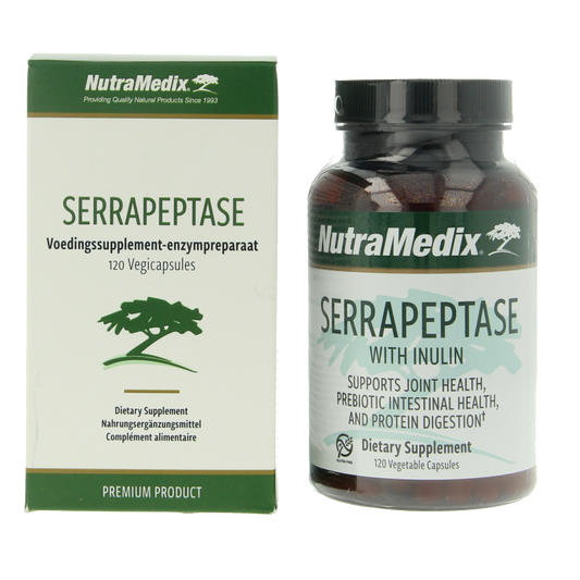 Nutramedix Serrapeptase 120 Vegetarische capsules