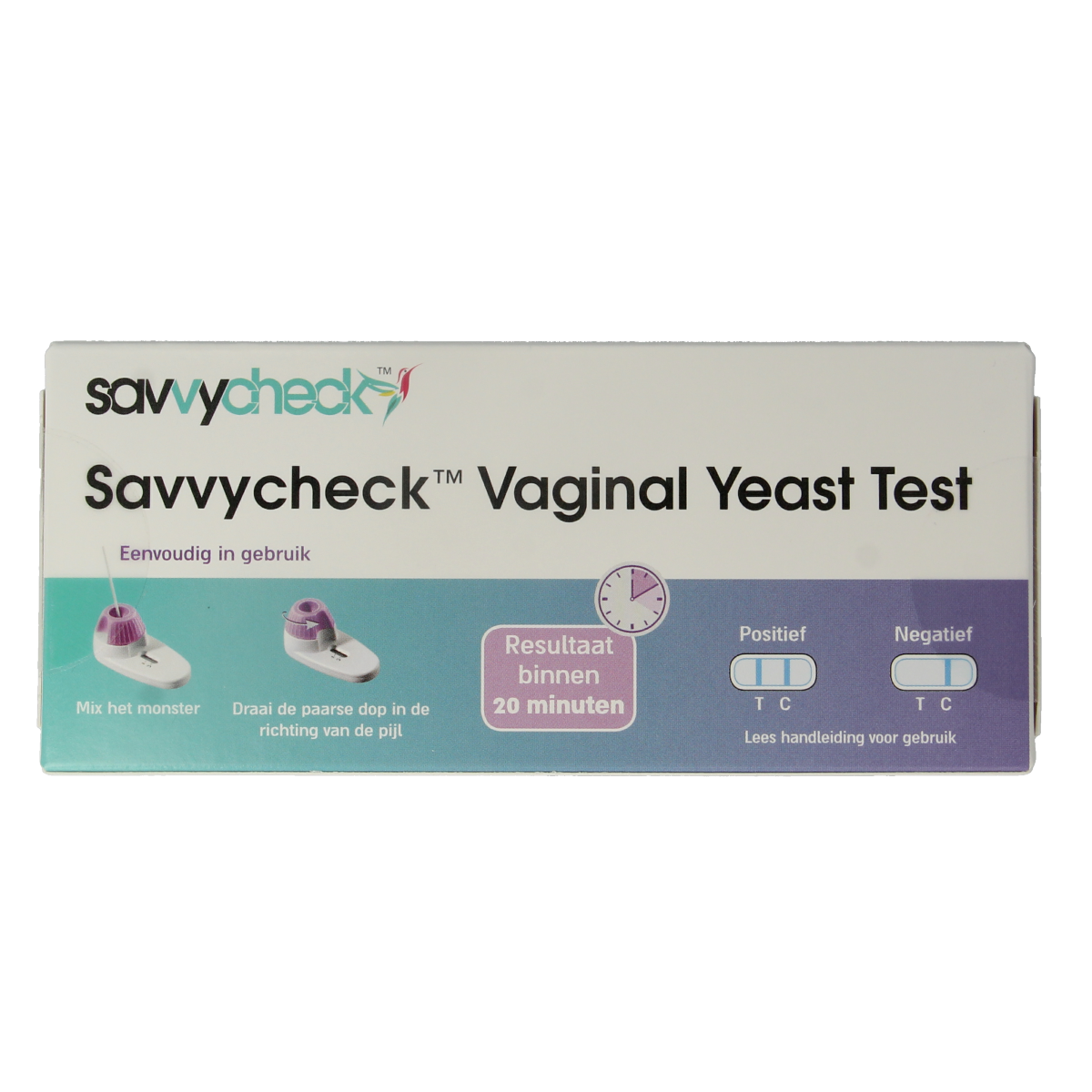 Savyon Diagnosti Savycheck candida zelftest 1.00 Stuks