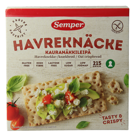Semper Haverknackebrod glutenvrij 215 Gram