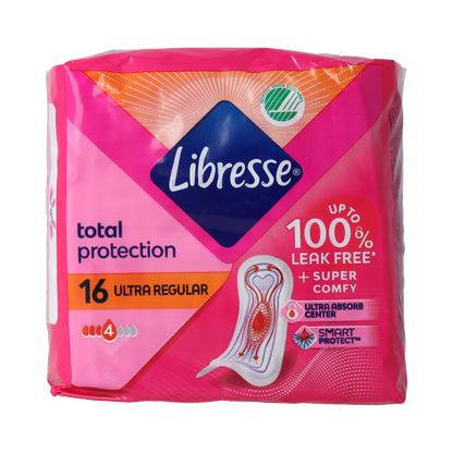 Libresse Ultra thin ultra triple protection 16.00 Stuks
