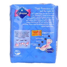 Libresse Ultra thin goodnight wings 10 Stuks