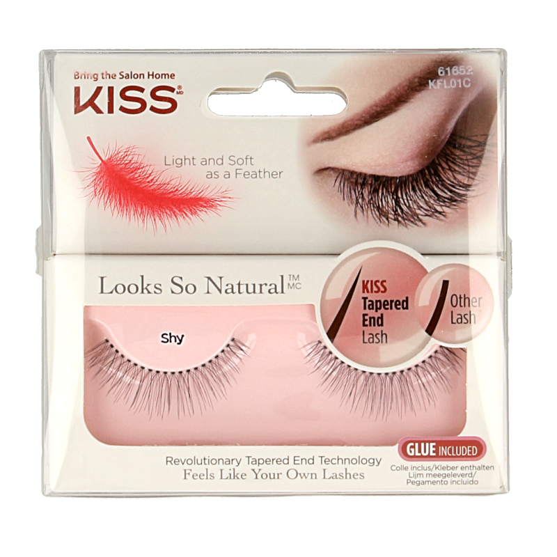 Kiss Looks so natural lash sly 1 Stuks