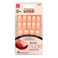 Kiss French nude acrylic nails graceful 1 Set