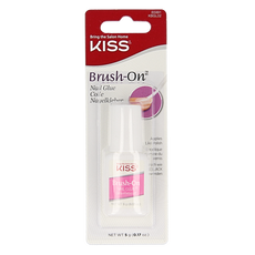Kiss Nail glue brush on 1 Stuks