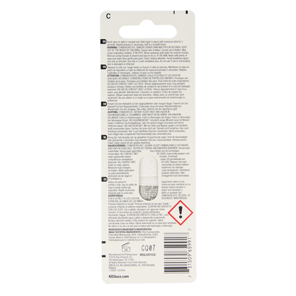 Kiss Nail glue brush on 1.00 Stuks