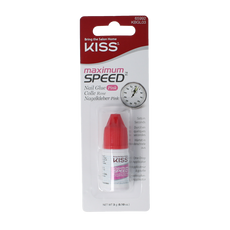 Kiss Nail glue max speed pink 1 Stuks