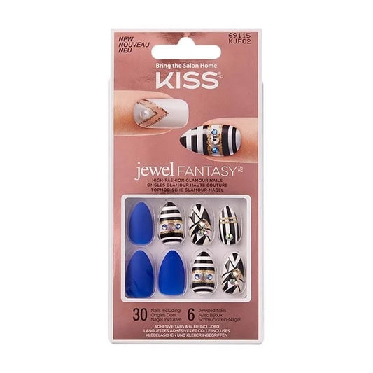 Kiss Jewel fantasy nails your grace  1.00 Stuks