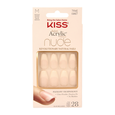 Kiss French nude acrylic nails leilani 1 Set