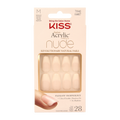 Kiss French nude acrylic nails leilani 1 Set