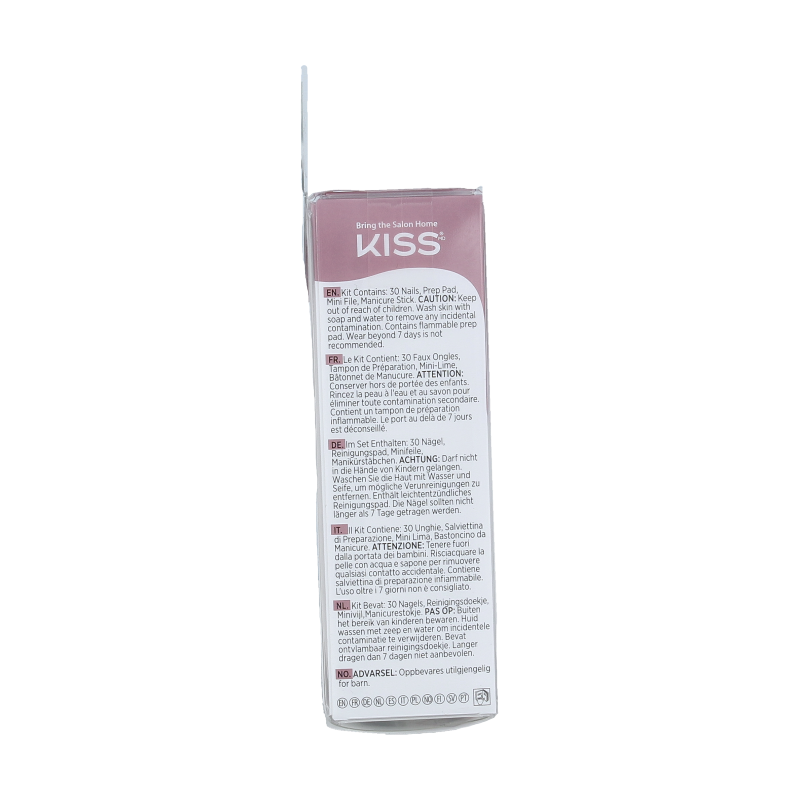Kiss Impress color paralyzed pink 1 Set