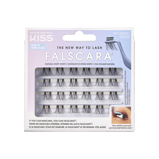 Kiss Falscara natural wispy wisps  1 Stuks