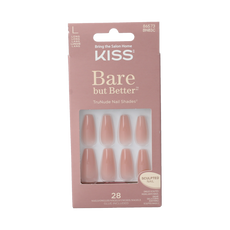 Kiss Bare but better nude glow 1 Set