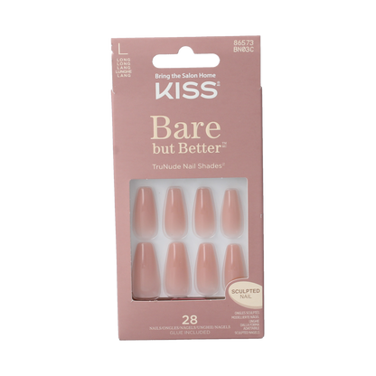 Kiss Bare but better nude glow 1.00 Set