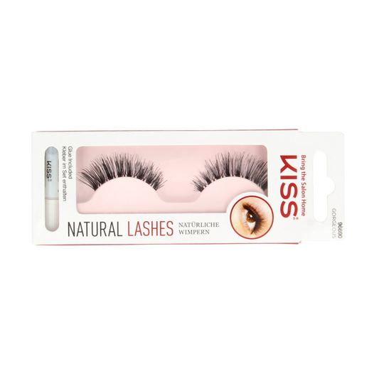 Kiss Kunstwimpers natural gorgeous 1 Set