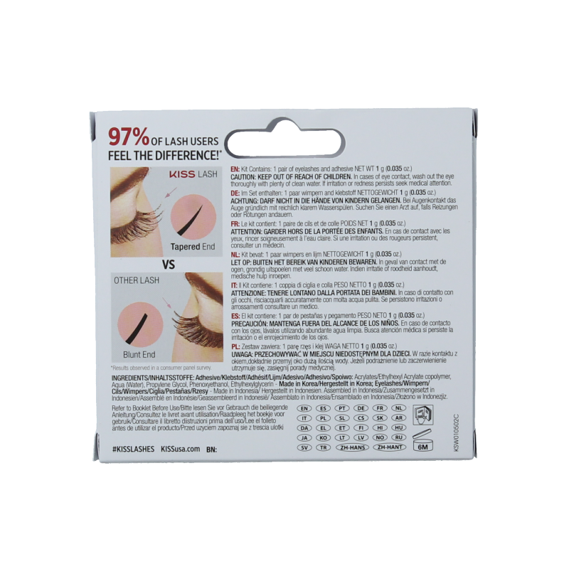 Kiss So wispy lash 01 1 Set