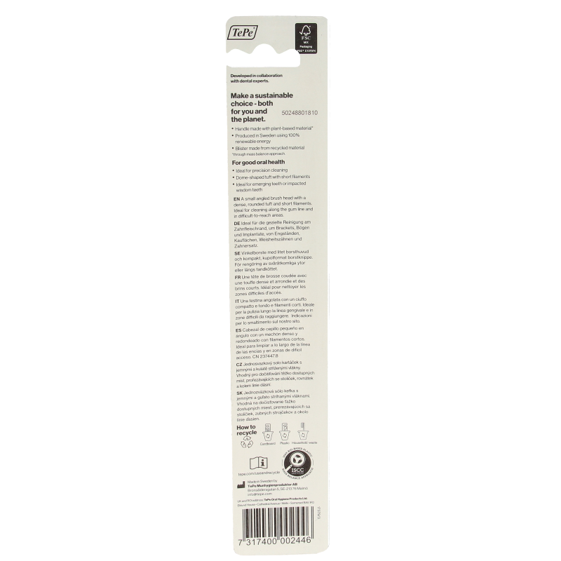 TePe Tandenborstel compact tuft 1 Stuks