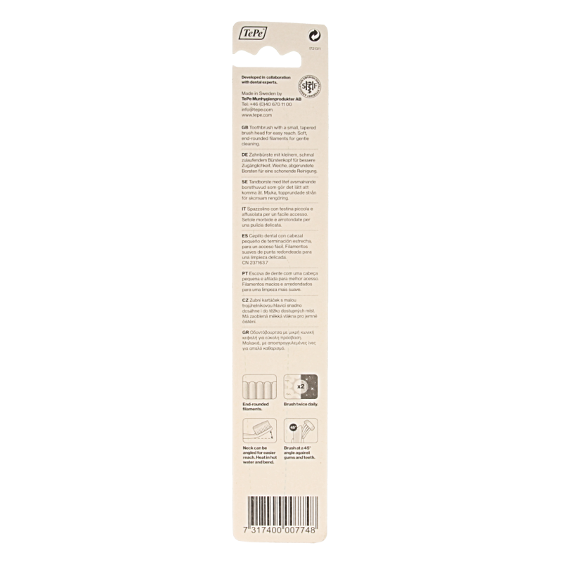 TePe Tandenborstel kids select zoo soft  1 Stuks