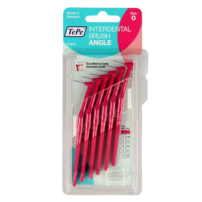 TePe Angle roze 0.4 mm maat 0 6.00 Stuks