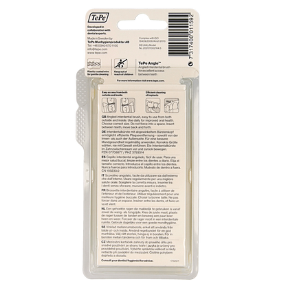 TePe Angle geel 0.7 mm maat 4 6 Stuks