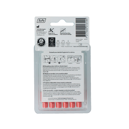 TePe Interdentale rager extra soft licht rood maat 2 6.00 Stuks