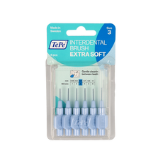 TePe Interdentale rager extra soft licht blauw maat 3 6 Stuks